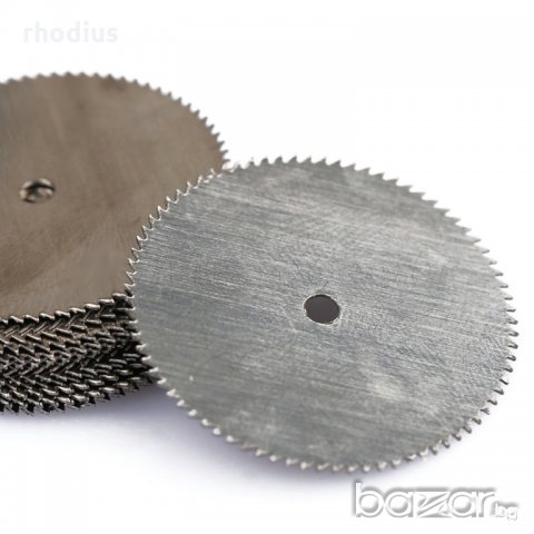 5бр. 32мм. мини циркулярни дискове от неръждаема стомана, снимка 2 - Други инструменти - 19196679