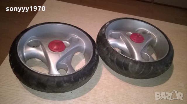 колела за количка или колесар за каяк-2бр-25х7см, снимка 7 - Части за велосипеди - 21758479