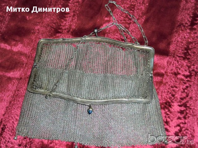 Дамска чанта /нач. на 20в./ Алпака/, снимка 1