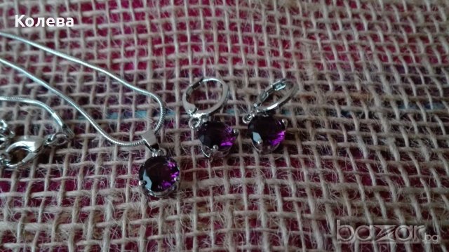 Нови посребрени комплекти, снимка 8 - Бижутерийни комплекти - 15757720