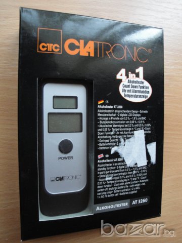 НОВ NEW НЕМСКИ Качествен ДРЕГЕР Алкохолен тестер  АЕГ Клатроник , снимка 2 - Аксесоари и консумативи - 6407286