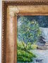 Маслена картина "Водопад" италиански художник, снимка 4