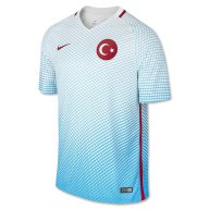 ПРОМО - Турция гостуващи бяло/сини тениски ЕВРО 2016 , снимка 2 - Спортни дрехи, екипи - 14523774