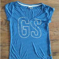 G-star - страхотна дамска тениска 100% оригинал много добро състояние , снимка 1 - Тениски - 15412584
