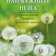 Най-важните неща, снимка 1 - Художествена литература - 17926141