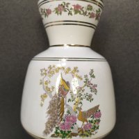 Стара порцеланова ваза с 24 карата позлата ръчна изработка Гърция, снимка 1 - Декорация за дома - 25840356