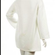 Снежно бяла рокля  блуза  туника  изчистен стилен модел, снимка 8 - Блузи с дълъг ръкав и пуловери - 17227291