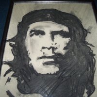 Портрет на Че Гевара, художник Десислава Илиева, снимка 5 - Картини - 19949039