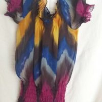 Блуза, размер М-Л, снимка 1 - Блузи с дълъг ръкав и пуловери - 19268292