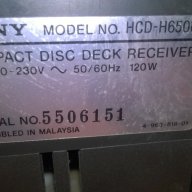  sony hcd-h650m-compact disc deck receiver-внос швеицария, снимка 11 - Ресийвъри, усилватели, смесителни пултове - 9923829