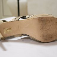 Естествена кожа, сандали на ток Miss Sixty	, снимка 4 - Сандали - 17508541