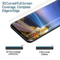 Samsung Galaxy S8 стъклен протектор, снимка 2 - Фолия, протектори - 23089461