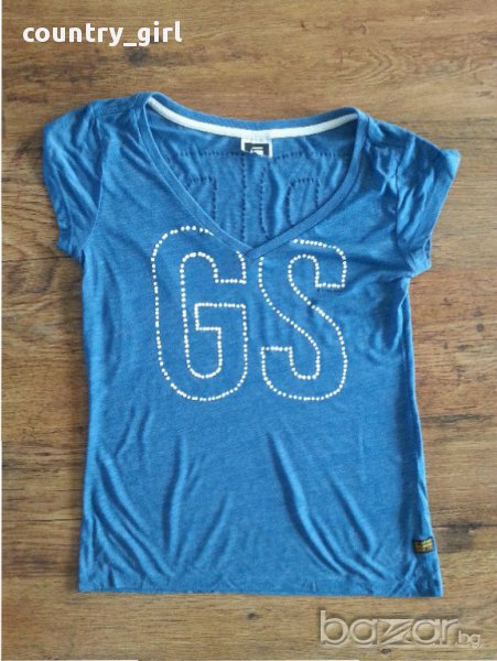 G-star - страхотна дамска тениска 100% оригинал много добро състояние , снимка 1