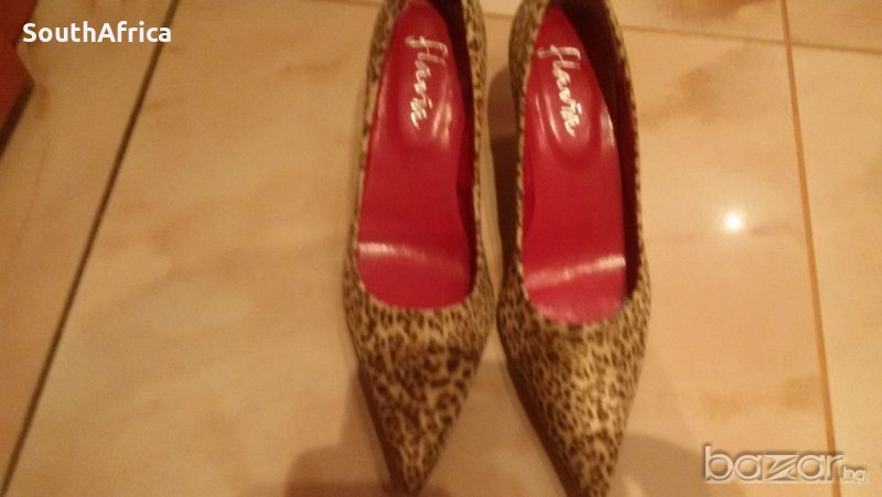 Леопардови обувки, снимка 1