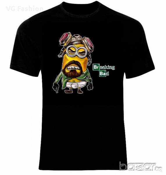 В Обувките на Сатаната Миньон Breaking Bad Minion Funny Тениска Мъжка/Дамска S до 2XL, снимка 1