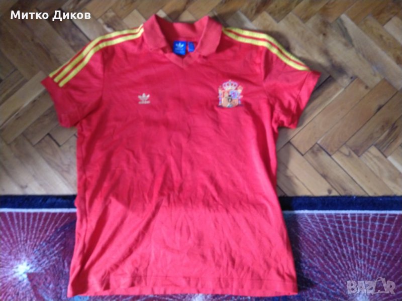 Испания тениска №10 Адидас 65%памук 35% ролиестер размер ХЛ, снимка 1