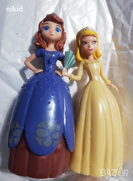 Принцеса София Първа и Амбър Sofia Amber пластмасова фигурка PVC за игра украса торта топер играчка, снимка 1
