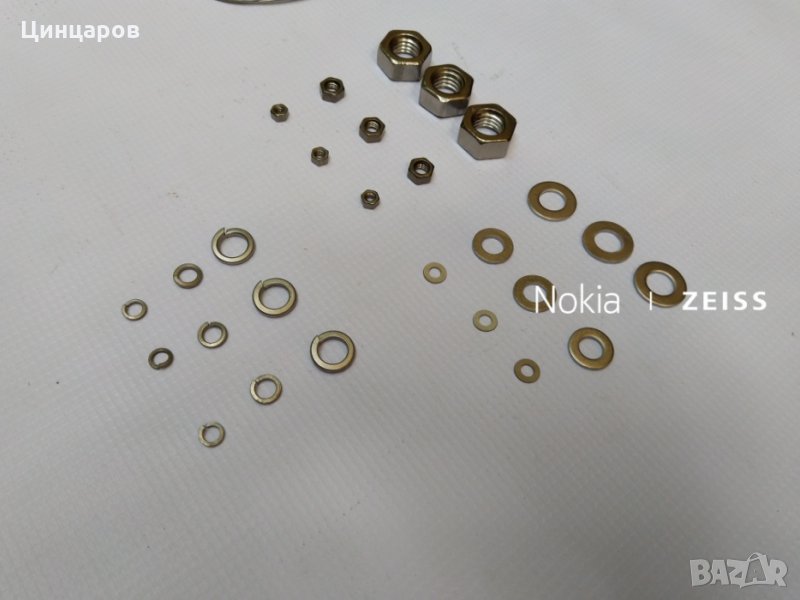 Титан тел и пръчки от 0.6 до 10мм,гайки,шайби подложни и пружини. , снимка 1