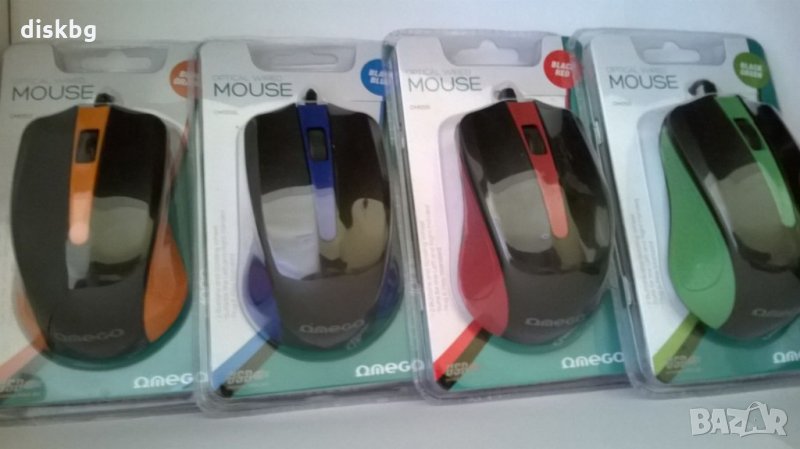 Нова мишка Omega OM 05 с кабел на USB, снимка 1