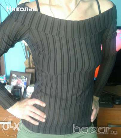 Секси блуза , снимка 3 - Блузи с дълъг ръкав и пуловери - 14492402