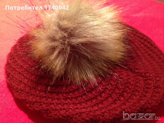 нова зимна шапка за момиче , снимка 4 - Шапки, шалове и ръкавици - 20861361