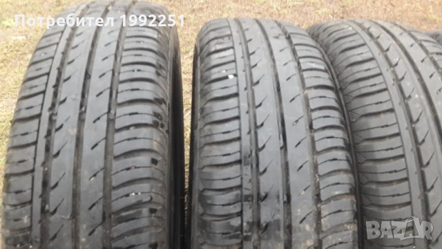 4бр летни гуми  CONTINENTAL   155/65R 14 DOT1410 6mm дълбочина на шарката. Цената е за 4бр., снимка 5 - Гуми и джанти - 23530283