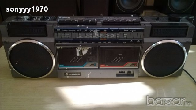 Hitachi trk-w24e cassette recorder-внос швеицария, снимка 2 - Ресийвъри, усилватели, смесителни пултове - 13013039