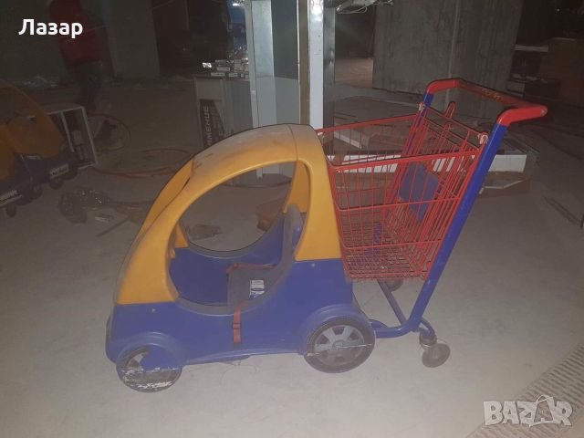 Детска пазарна количка, снимка 2 - Оборудване за магазин - 24397210