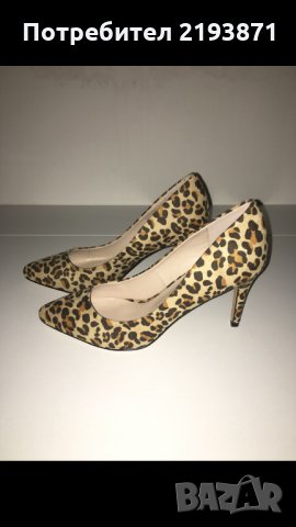 Маркови леопардови елегантни Carvela Kurt Geiger номер 38 , снимка 13 - Дамски обувки на ток - 24265681