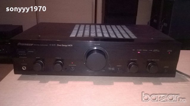 pioneer a-109 stereo ampli-транзисторен усилвател-внос франция, снимка 1 - Ресийвъри, усилватели, смесителни пултове - 19850691
