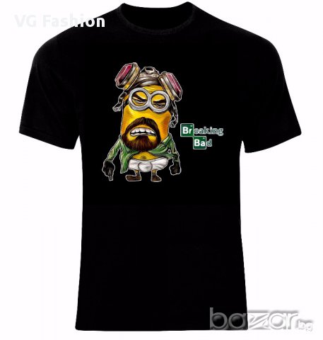 В Обувките на Сатаната Миньон Breaking Bad Minion Funny Тениска Мъжка/Дамска S до 2XL, снимка 1