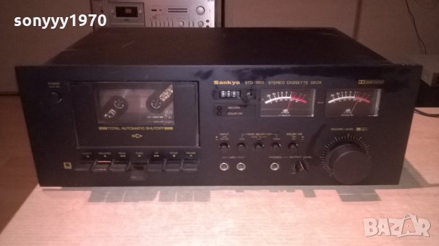 sankyo std-1850 deck-made in japan-внос швеицария, снимка 2 - Декове - 24469945