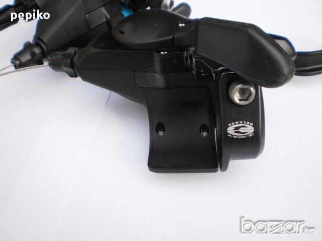 Продавам колела внос от Германия палцови команди Shimano Alivio St-m430 , снимка 3 - Части за велосипеди - 10212538