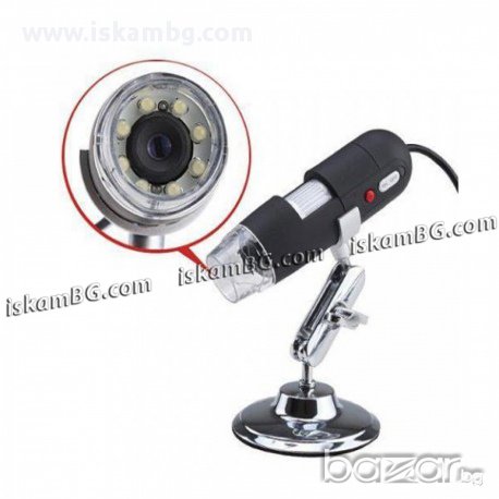 USB дигитален микроскоп 1000X - код 1134, снимка 2 - Друга електроника - 13446669