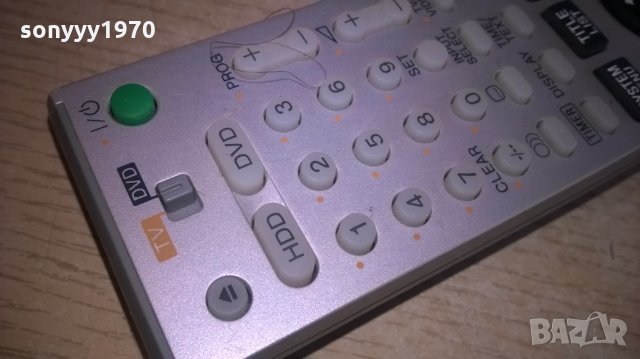 ПОРЪЧАНО-sony rmt-d217p dvd remote hdd/dvd-внос швеицария, снимка 5 - Дистанционни - 24848110
