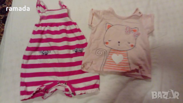 гащеризон и блузка 3-6м, снимка 1