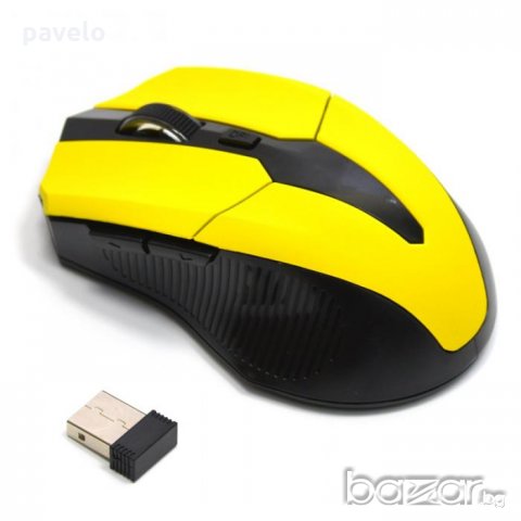 безжична мишка 2,4Ghz, снимка 5 - Клавиатури и мишки - 16920353