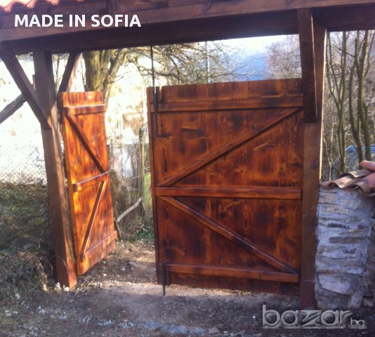 Дървени огради и портални врати по поръчка, снимка 11 - Дърводелски услуги - 10970657