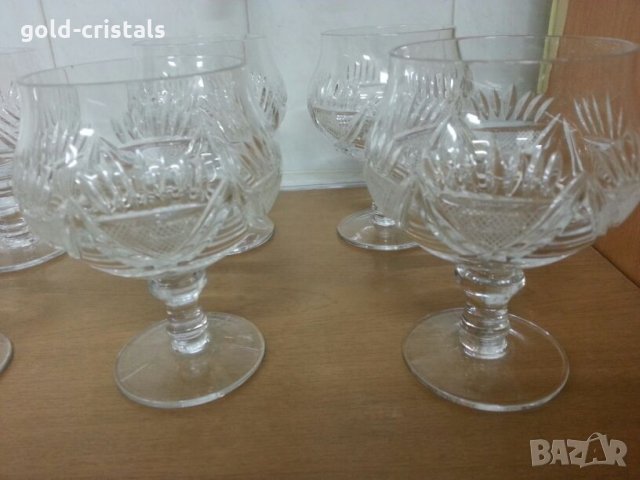 Кристални чаши , снимка 2 - Други ценни предмети - 24140447