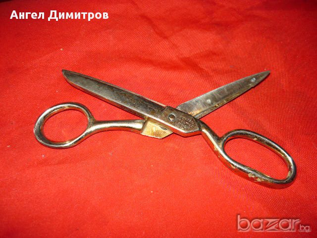 Стари ножици Richards of Sheffield Radiant Golden Age , снимка 5 - Антикварни и старинни предмети - 17274172