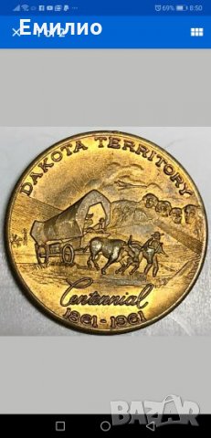 DAKOTA TERRITORY, CENTENNIAL 1961, снимка 1