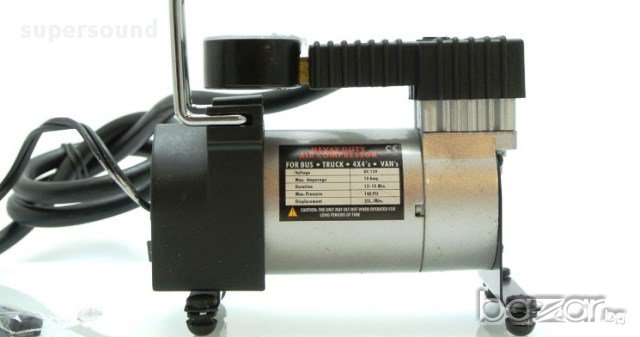 Едноцилиндров автокомпресор за помпане на гуми