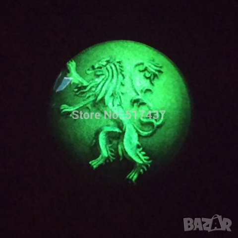 🦁 Светещо в тъмното колие с Лъвче (Ланистър) 🏠, снимка 2 - Колиета, медальони, синджири - 25059703