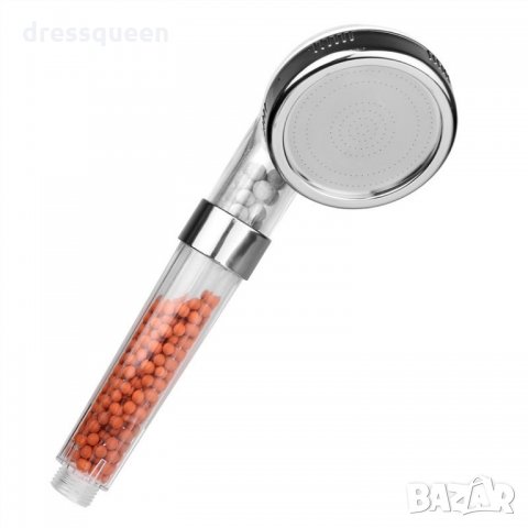 1797 Йонизираща душ слушалка с турмалин и германий, снимка 3 - Други стоки за дома - 23463165