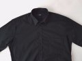 Черна мъжка риза Elite, М размер, снимка 9