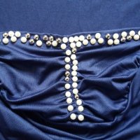 Дамска блуза с перли, снимка 5 - Корсети, бюстиета, топове - 25315546