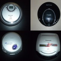 CD player sony walkman, Panasonic, Denver, , снимка 1 - MP3 и MP4 плеъри - 23137138