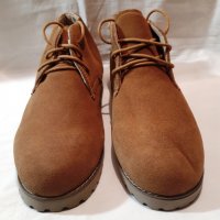 Елегантни мъжки обувки от естествен велур COLORADO №47, снимка 4 - Ежедневни обувки - 24651286