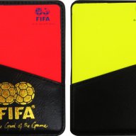 Съдийски картони с бележник FIFA нови, снимка 1 - Футбол - 8331374