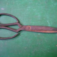 старинна кована абаджийска ножица, снимка 2 - Антикварни и старинни предмети - 16289185